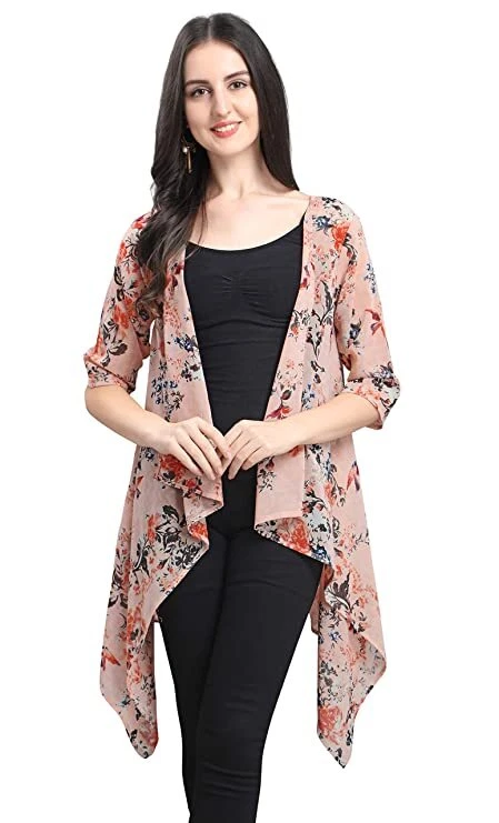 Floral print shrug clearance