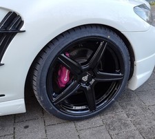 4x 18 Zoll AX7 Felgen f&uuml;r Mercedes A Klasse W176 W177 245G W242 W246 F2A AMG