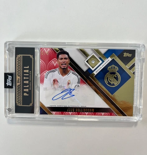Topps Palatial Jude Bellingham Real Madrid Palatial Autograph Relic 5/5