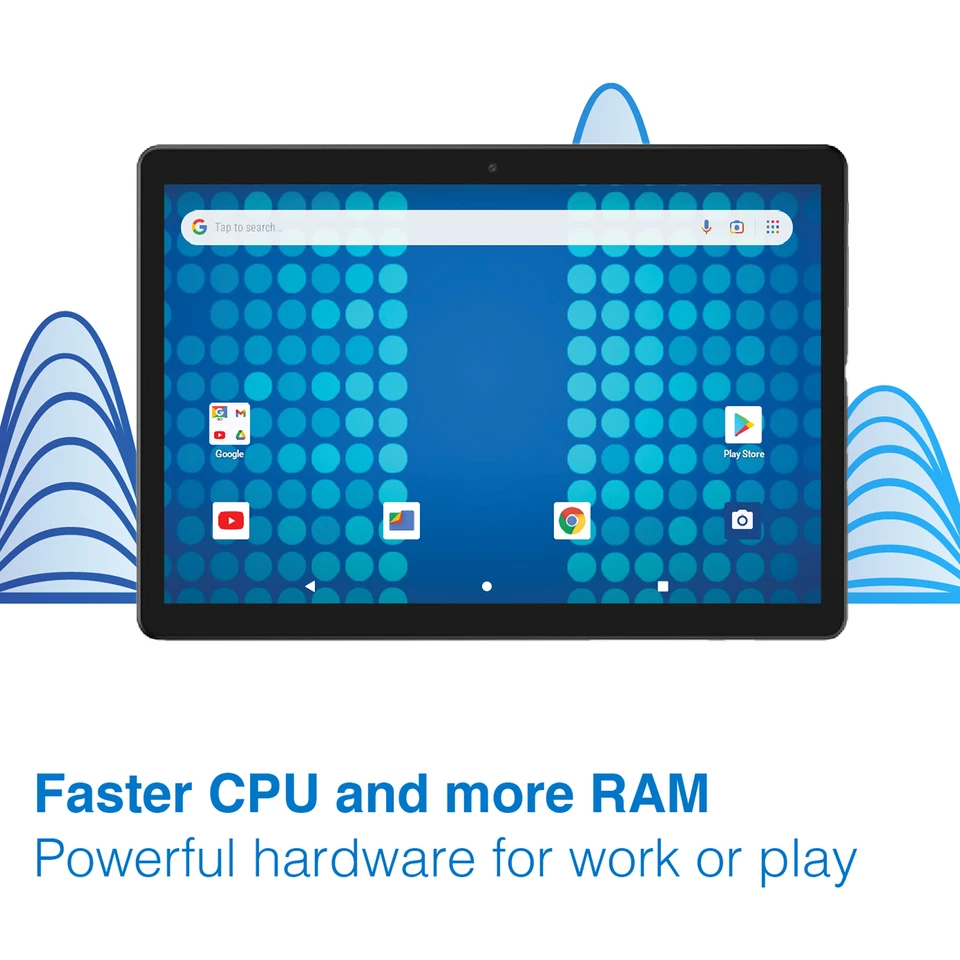 Laser 10" Android Go Tablet 32GB IPS Screen, Kids Space Enabled - Image 4 of 4