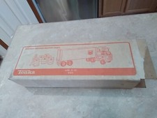Vintage Tonka Chevron Package Delivery truck No 2165 Original Box Only