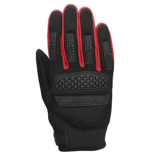 ROYAL ENFIELD URBAN HUSTLER GLOVES-RED & BLACK - Bild 3 von 5