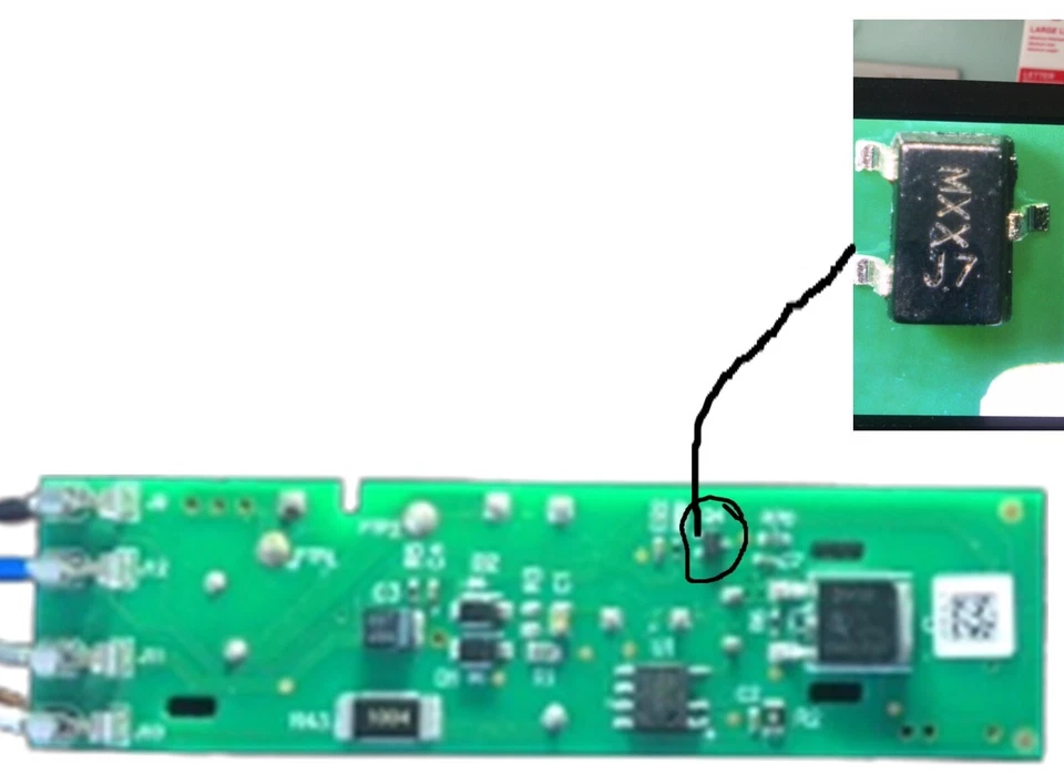 Compatible Heater And Fuse Element For GHD  Model S7N421 Gold Max Wide Plate - Image 4 of 4