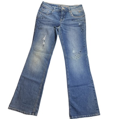 Simply Low distressed Denim Jeans Size 