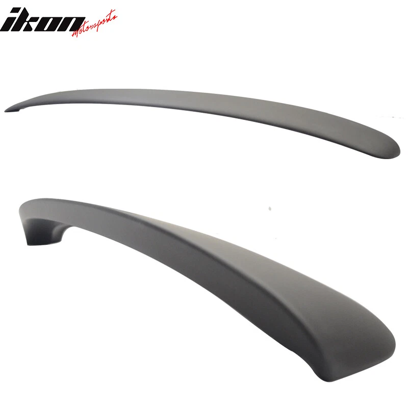 Alerón de ventana de techo trasero pintado negro mate para 96-02 Benz W210 Clase E Foto 4 de 4