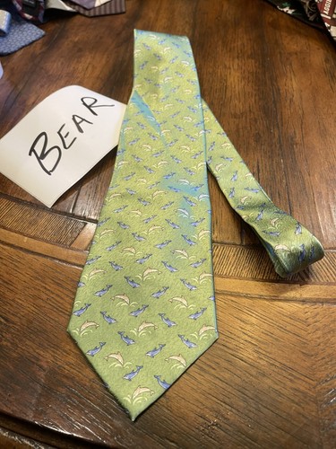 TRAJE DE VESTIDO DE ALTA GAMA ANIMAL DELFÍN CORBATA CORBATA ENVÍO GRATUITO - Imagen 2 de 3