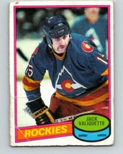 1980-81 O-Pee-Chee #108 Jack Valiquette  Colorado Rockies V38109