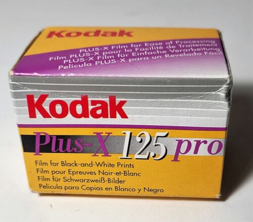 Kodak Pro Plus-X 125 Pro Film B&W Film 24 EXP - Expired 01/2004 ~ 1 Sealed Box - Picture 1 of 5