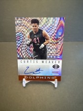 2020 Panini ILLUSSIONS ROOKIE SIGNS AUTO #RS18 Curtis Weaver DOLPHINS EX/NM