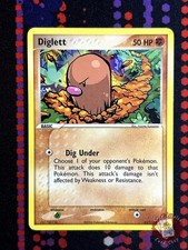 Diglett 61/112 Common FireRed & LeafGreen Pokemon Lightly Played on eBay