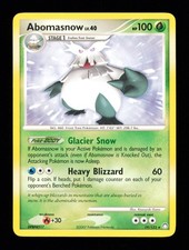 Pokémon Abomasnow 19/123 Rare Mysterious Treasures Moderately Played