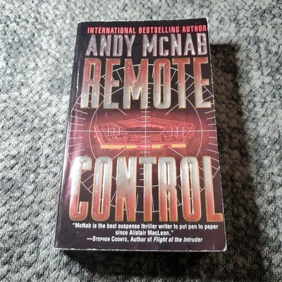 Remote Control Andy McNab 2000 Mass Market Edition Thriller Paperback Book