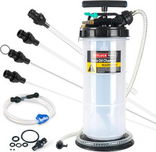 5,3L Manuale E Pneumatico Pompa Estrattore Liquidi Olio，Pompa Aspirazione Olio p