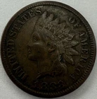 1883 Indian Head Cent Exact Coin Imaged #IND1484