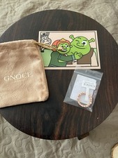 Gnoce Morganite Heart Bezel Eternity Band Ring -925 Silver size-5,5 