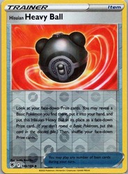 Hisuian Heavy Ball 146/189 Reverse Holo Astral Radiance