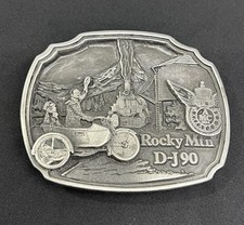 1990 Rare Indian Motorcycle Belt Buckle 20 Colorado Springs CO AMA DJ-90 AS-IS