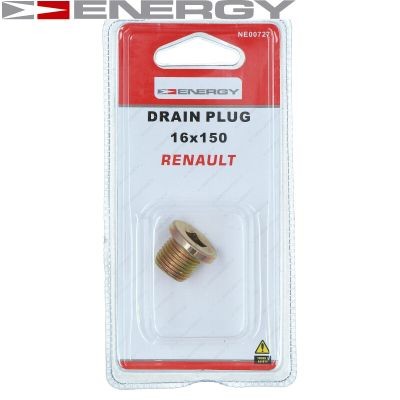 ENERGY NE00727 Screw Plug, oil sump for DACIA,FIAT,INFINITI,MERCEDES-BENZ,NISSAN