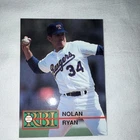 RBI Magazine Nolan Ryan Card SP1 Texas Rangers MLB Original Vintage Baseball