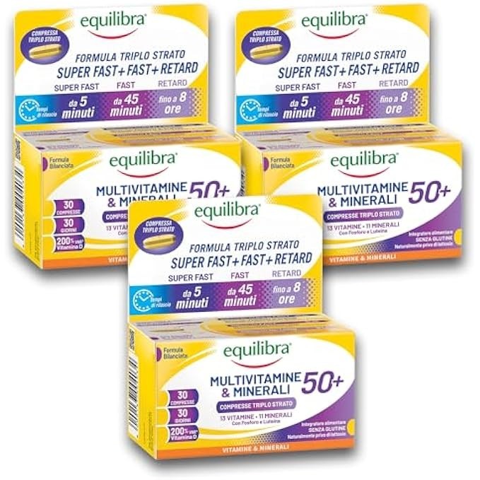 Equilibra Multivitamine 50+ Opinioni | Il tuo Benessere Quotidiano Over 50