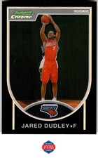 2007-08 Bowman #139 Jared Dudley Chrome Black Refractor #/199