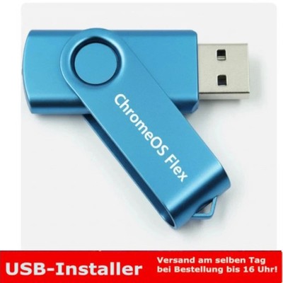 Chrome OS Flex 16 GB USB Boot Stick (ChromeOS Betriebsystem)