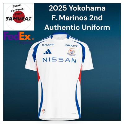 adidas Yokohama F. Marinos 2025 Away Jersey JK2811 white authentic