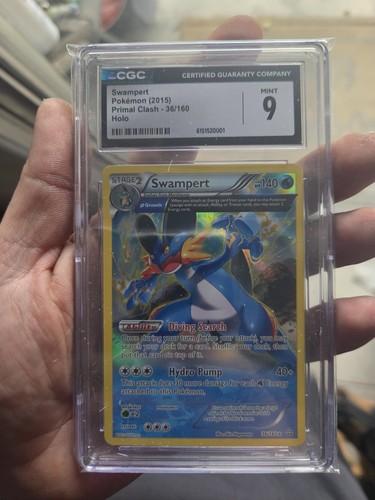 Swampert graded CGC 9 for sale on eBay