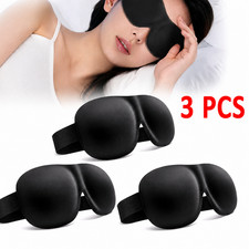 Eye Mask for Sleeping 3D Contoured Cup Blindfold Concave Molded Night Sleep Mask