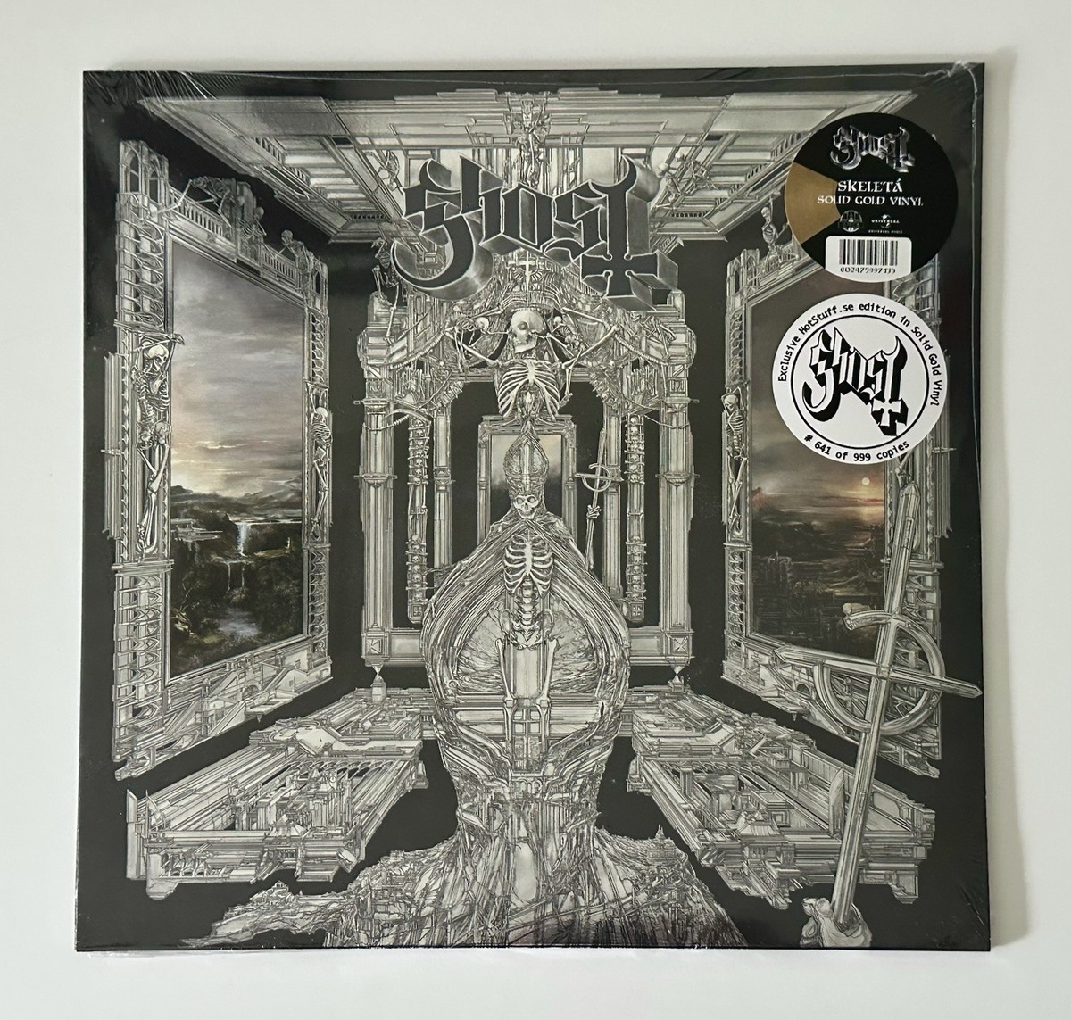 Ghost Skeleta GOLD Vinyl LP xx/999 NUMBERED Rare SOLD OUT