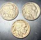 1916, 1920, 1923 BUFFALO 🦬 NICKELS. XF-AU Conditions. Nice! Free Shipping!