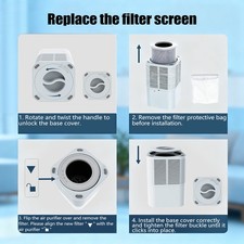 H13 HEPA Air Purifier For Home Air Cleaner for Allergies Smoke Mold Odor Dust 4