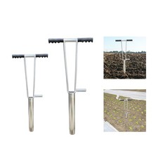 Hole Digger with Handle, Digging Tool, Hole Excavator for Patio Fences,