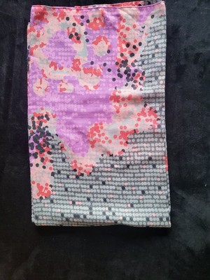 Schal, Esprit, Grau, Lila, Gepunktet, Abstrakt, Floral, Neu