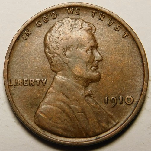 1910 P Lincoln Wheat Cent Penny VF-EF  "Actual Coin Pictured"