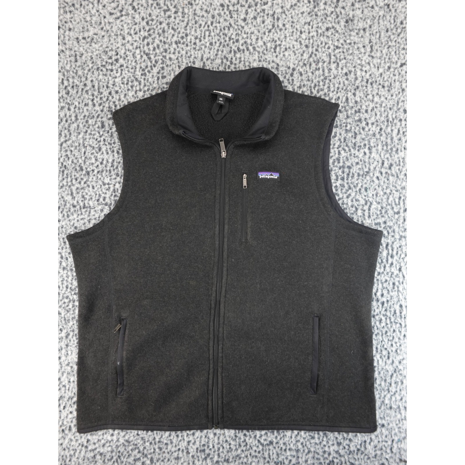 Patagonia Men's XXL Black Better Sweater Fleece Vest
