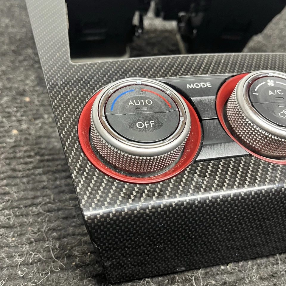 ☑️ 2015-19 Subaru WRX STI HVAC Controller Climate Control Panel Navigation Bezel - Image 3 of 4