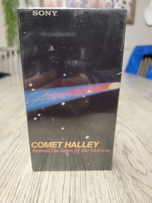 Comet Halley 1985 VHS NEW SEALED Sony Halley's Comet Documentary RARE HTF OOP