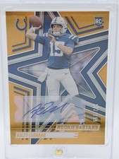2025 Panini Rookies & Stars Riley Leonard Rookie Orange Auto /199 Colts