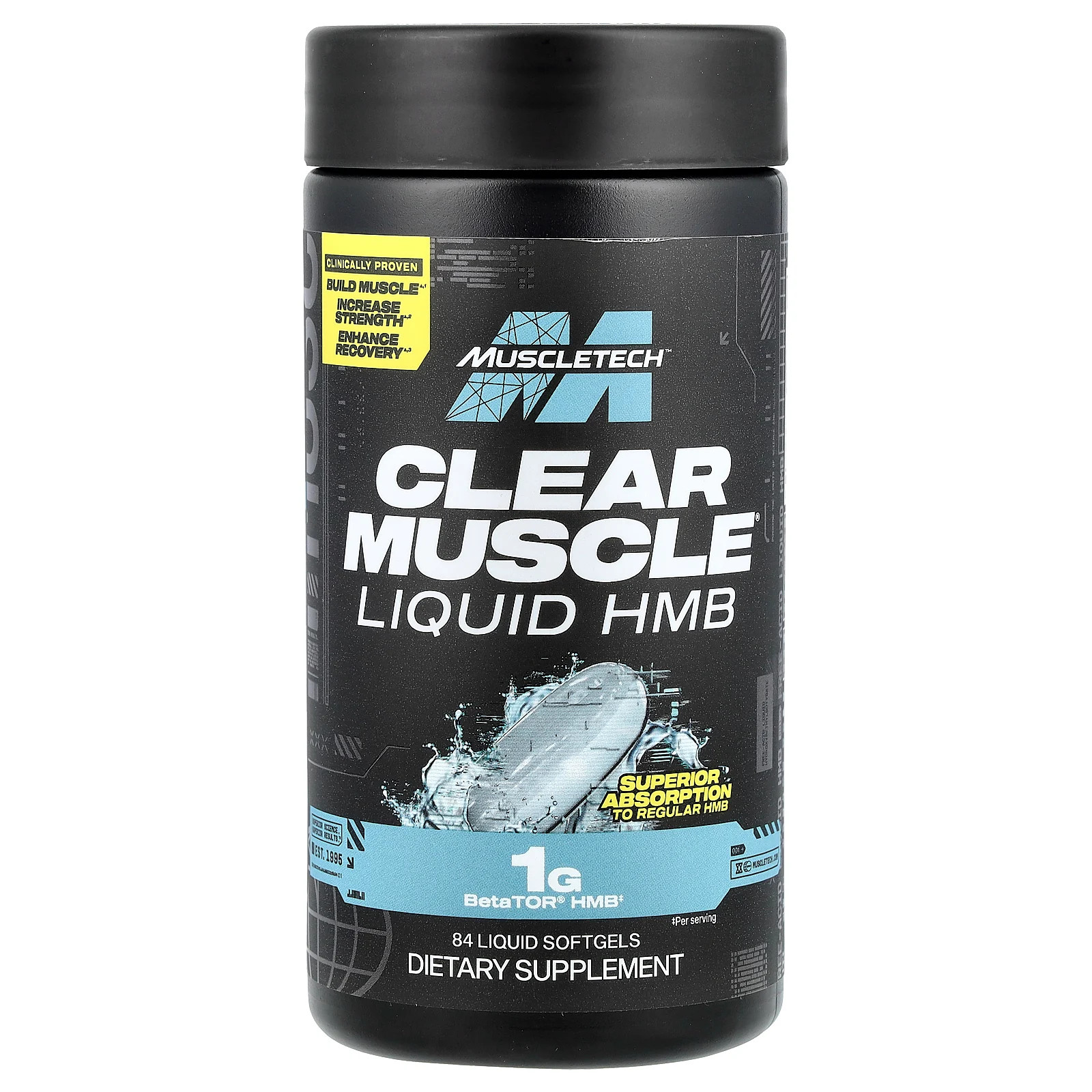 Clear Muscle Liquid HMB 84 Liquid Softgels 9090₽