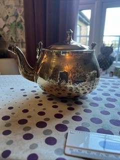 Vintage Brass Teapot