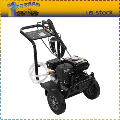 #ad PETROL PRESSURE WASHER for Cars Fences 2.6GPM w 5 Nozzles Onboard Soap Tank $254.98