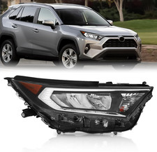 Headlight Compatible with 2019 2020 2021 Toyota Rav4 LE/XLE Headlamp LH 81150-0R
