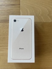 Apple iPhone 8 Gold 64 GB Original Retail Packaging Genuine Empty BOX ONLY