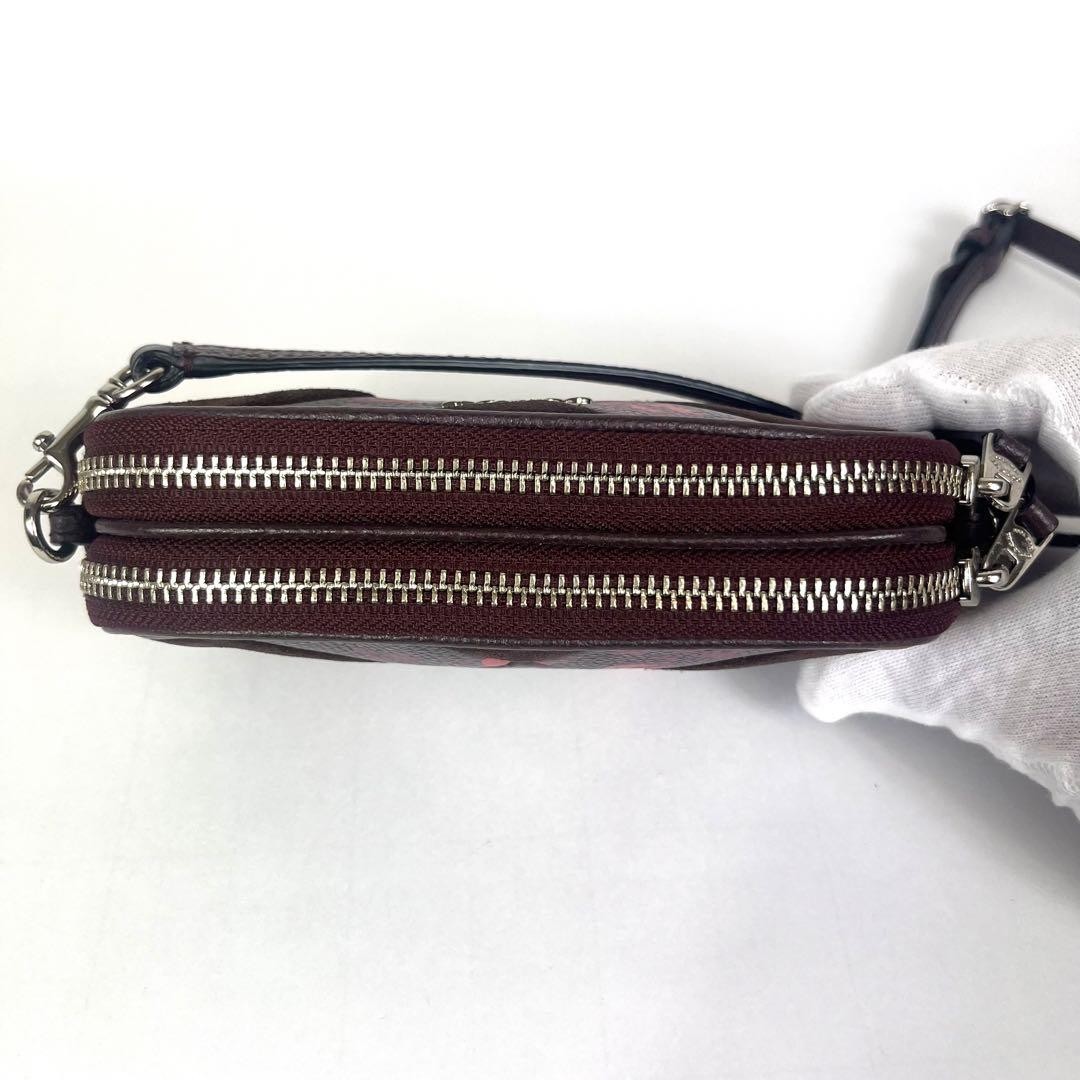 COACH Mini Shoulder Bag Patchwork 64734 Leather S… - image 7