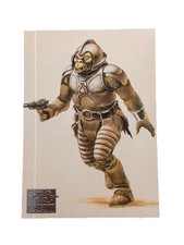 Excellent: Vintage 1993 topps Star Wars Galaxy Jabba’s Menagerie Trading Card