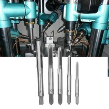 5pcs Manual Screw Thread Tap Tapper High Speed Steel Tap M3 M4 M5 M6 M8 Spares