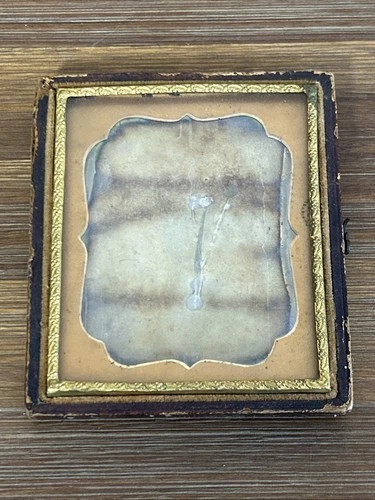 Vintage Daguerreotype Ambrotype Woman African American Picture Civil War Era