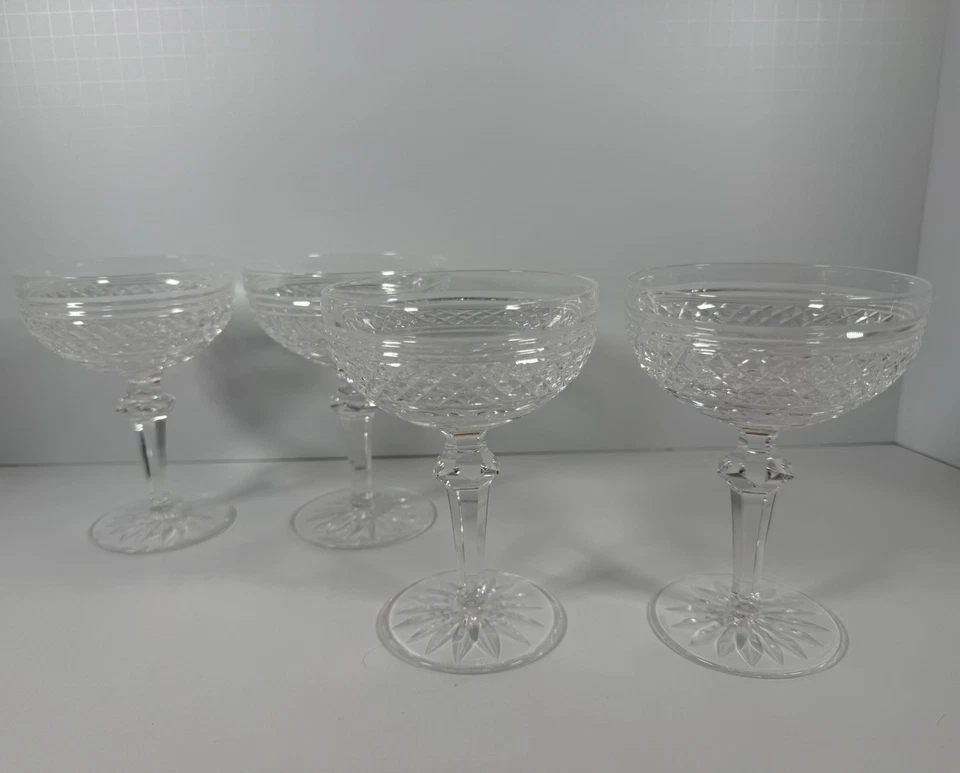 "Copa de Sherbet Waterford Castletown vintage champán/alto 5,5""ht x 4""w anterior a 1986" Foto 3 de 4