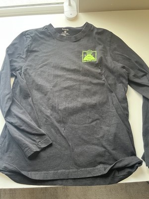 [Hurley] Black Long Sleeved Aloha T Shirt (Mens S)